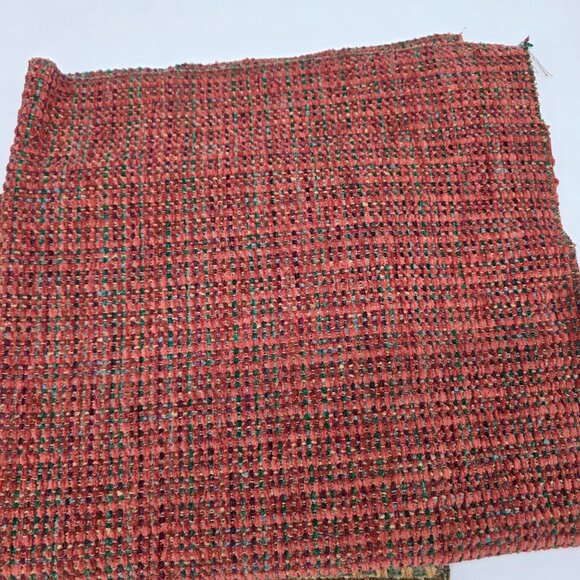 Heavy Weight Upholstery Fabric Samples In Assorted Colors 24"x26" Lot of 3 - Picture 3 of 6